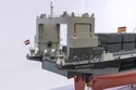 graphics/mmr/M3455_BK-015.jpg; M3455; Volmodel van het LASH-schip 'Bilderdyk' van de Holland-Amerika Lijn;