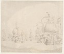 graphics/mmr/P1296-2_EvS74-24_cropped.jpg; P1296; Nederlandse zeventiende-eeuwse oorlogsvloot; tekening