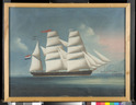 graphics/mmr/P1568_EVS0004.jpg; P1568; Het barkschip 'Pantalon' van de firma Serruys te Rotterdam; schilderij