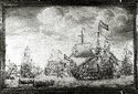 graphics/mmr/korff/P1552_b_pk.jpg; P1552; De 'Eendracht' en andere schepen onder zeil of ten anker; schilderij